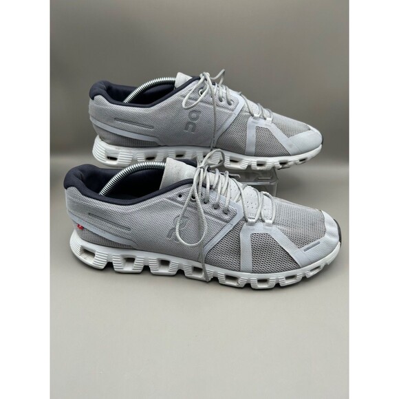 On Cloud 5 Mens 59.98909 Running Casual Shoes Glacier Gray Size 11 - Picture 2 of 8